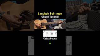 Langkah Seiringan Exist  Original Key E Minor Guitar Chord Tutorial amp Lirik guitarchords [upl. by Pendleton]