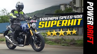 Triumph Speed 400  Motorcycle Of The Year  PowerDrift [upl. by Gilligan98]