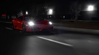 Ferrari 430 Scuderia straight pipe roar [upl. by Shanna]