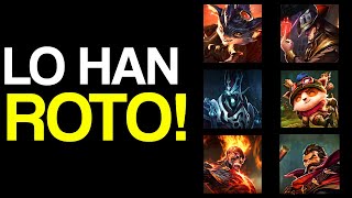 ⚠️ Parche URGENTE para NERFEAR al CAMPEÓN MÁS ROTO del LOL y ARREGLAR EL JUEGO [upl. by Ettennan]