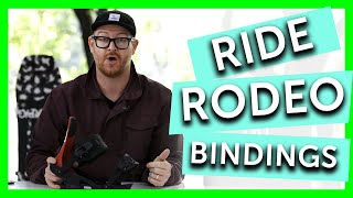 2020 Ride Rodeo Snowboard Bindings [upl. by Chatav]