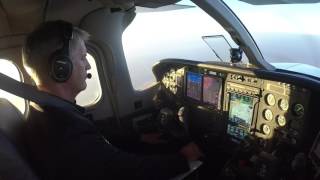 Pilots Eye Approach and Landing Bale LFSB ILS Z 15 [upl. by Loar296]