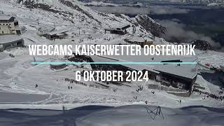 Webcams Kaiserwetter Oostenrijk 6 oktober 2024 [upl. by Wymore248]