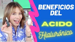 Beneficios del ACIDO HIALURONICO para la piel del ROSTRO [upl. by Avalsorim393]