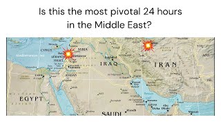 Is this the most pivotal 24 hours in the Middle East [upl. by Aninahs328]