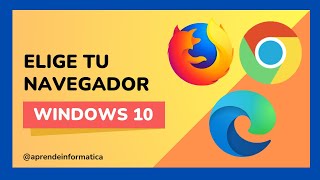 🟢Como MODIFICAR el NAVEGADOR predeterminado en WINDOWS 10 [upl. by Tris]