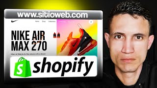 Cómo Crear Una Tienda Online En Shopify  Tutorial Completo 2024 [upl. by Aneelas]