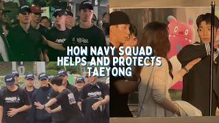 Navy Squad Always Helping and Protecting Taeyong [upl. by Reppart281]