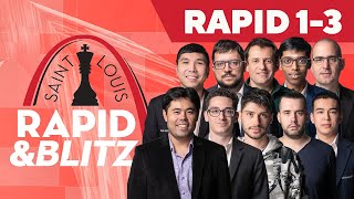 2024 Saint Louis Rapid amp Blitz Day 1  GrandChessTour [upl. by Tanitansy]