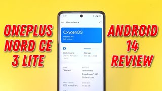 OnePlus Nord CE 3 Lite Android 14 And OxygenOS 14 Update Review [upl. by Imalda]