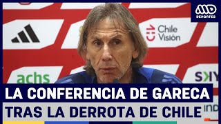 Conferencia completa de Ricardo Gareca tras derrota de Chile ante Bolivia por 21 [upl. by Shing146]