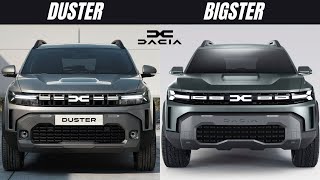 Dacia Bigster 2025 vs Dacia Duster 2024  Which SUV Should You Buy [upl. by Rustice137]