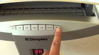 Dimplex 44KW Portable Air Conditioner Running Demonstration [upl. by Monahan780]