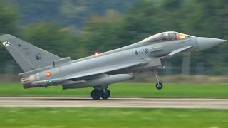 Ostrava NATO Days 2023 Eurofighter Spain Air Force Arrival FHD [upl. by Ojytteb]