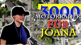 3000 Motorräder für Joana Waldbröl ein Tag der Freude [upl. by Besnard685]