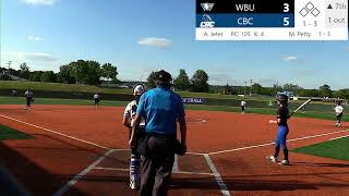 Softball vs Williams Baptist  Game 2 [upl. by Corbett]