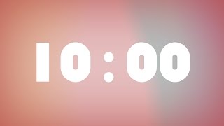 Simple 10 Minutes workout music timer [upl. by Engud660]