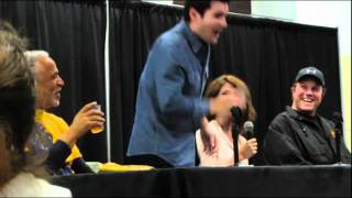 SciFi Expo  Firefly Panel  Sean Maher vs Warehouse 13 Purple Leotard [upl. by Aicsila253]