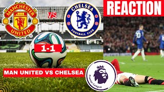 Manchester United vs Chelsea 11 Live Premier League Football EPL Match Score Highlights Utd 2024 [upl. by Slen902]