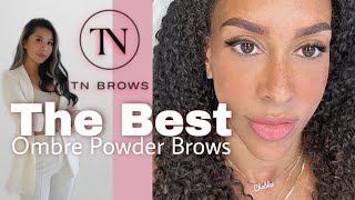 OMBRE POWDER BROWS  The Process [upl. by Juxon575]