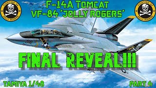 STEP BY STEP build Tamiya 148 F14A Final Part 4 Reveal [upl. by Richardo619]