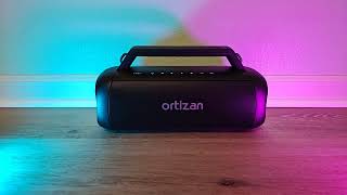 Ortizan M12 Bluetooth Speaker Sound Demo [upl. by Spatola]