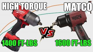 Milwaukee M18 High Torque vs Worlds Most Powerful Air Impact [upl. by Michella]