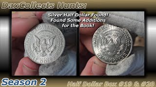 Hunting Half Dollars S2 6  Silver Half Dollar Found Found Some Additions for the Book [upl. by Berrie202]