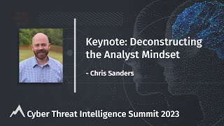 Deconstructing the Analyst Mindset [upl. by Yenaled]