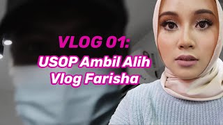 🟢 Vlog 01 Apoo Usop Ambil Alih Vlog Farisha BigStage2020 [upl. by Aloise]