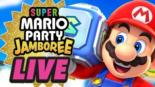 Lets Play Super Mario Party Jamboree TOGETHER  Livestream [upl. by Coombs459]