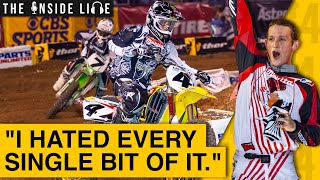 quotI hated every single bit of itquot  Ricky Carmichael on 2006 battle [upl. by Eidderf]