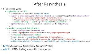 Lipids Metabolism Lipid Absorption  Lecture 11b [upl. by Notsob]