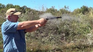 Shooting the EMF 1875 Remington Army 45 Colt Revolver [upl. by Yznel]