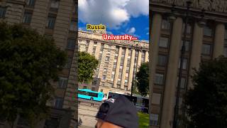 Russia ke university…shorts viralshorts trendingtravel youtubeshortsyoutubegrowth university [upl. by Akceber]