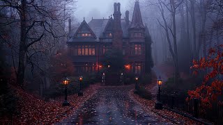 Rainy Autumn Secret Road  Sad Dark Academia Music to Savor Solitude  Deep Gothic and Dark Ambience [upl. by Asira]