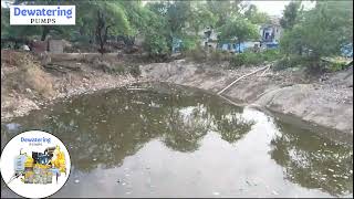 Autoprime Dewatering Pump being installed in waterlogged Area [upl. by Irrabaj]