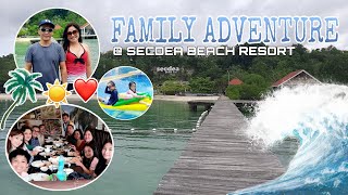 Family Adventure at Secdea Beach Resort Samal Island JimJactheExplorers [upl. by Rafaellle]