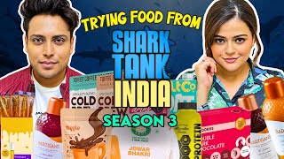 Trying SHARK TANK INDIA Season 3 Food Products 🦈 sharktankindia [upl. by Jackie]