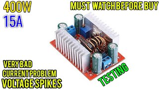 400W 15A DCDC Stepup Boost Converter  Testing And Review [upl. by Hairom666]