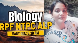 biology exam for alp rpf ntpc [upl. by Eirruc]