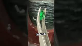 Tsavorite Garnet The Rare Green Gemstonenaturalgarnetnaturalgemstsavoritegarnet [upl. by Remos]