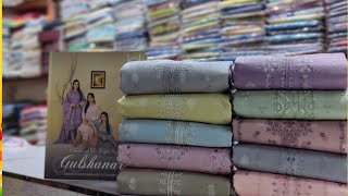 Tawakkal Fabrics Gulshanara Chikankari  Cutwork Embrodry tawakkal new arrivals  House Of Cut Piece [upl. by Orecic]