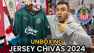 TE MUESTRO el NUEVO JERSEY de CHIVAS 2024  UNBOXING [upl. by Anewor330]