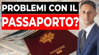 ✈PASSAPORTO NEGATO cosa fare quando la Questura o l’ambasciata RIGETTA la richiesta di passaporto [upl. by Cj]