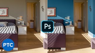 How To Change Wall Color In Photoshop Pro Technique [upl. by Ianaj]