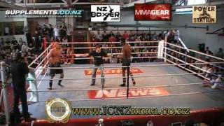 ICNZ 8 Israel ADESANYA Vs Neroni SAVAIINAEA Part 2 [upl. by Plafker]