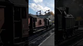 Lambton Colliery No 29 pulling into Grosmont [upl. by Norod]