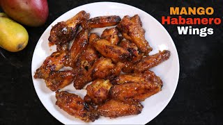 Mango Habanero Wings  Best Chicken Wings Recipe Ever [upl. by Eisle741]