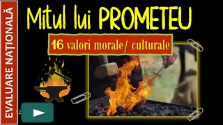 Mitul lui PROMETEU  Mitologie greacă  Elemente de interculturalitate [upl. by Katherin]